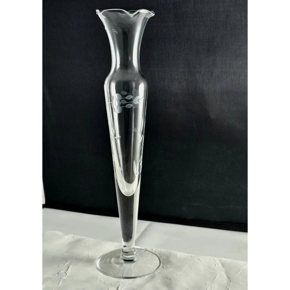 Princess House Heritage Bud Vase 10